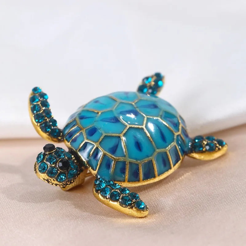 The Little Sea Turtle Brooch