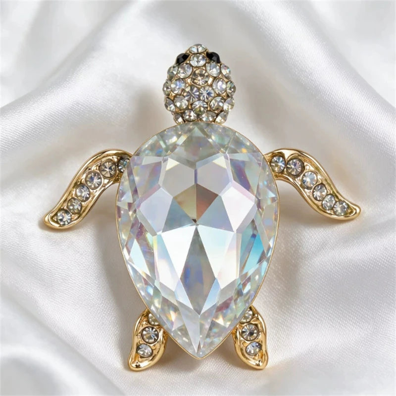 The Jewelled Sea Turtle Brooch