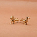 Brass Dachshund Figurine