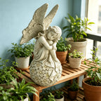 Sleeping Angel on the Flower Ball