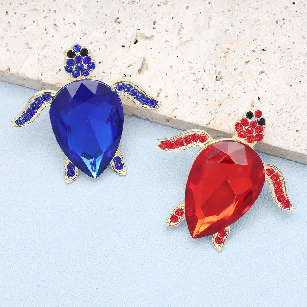 The Jewelled Sea Turtle Brooch