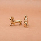 Brass Dachshund Figurine