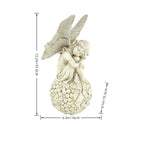 Sleeping Angel on the Flower Ball