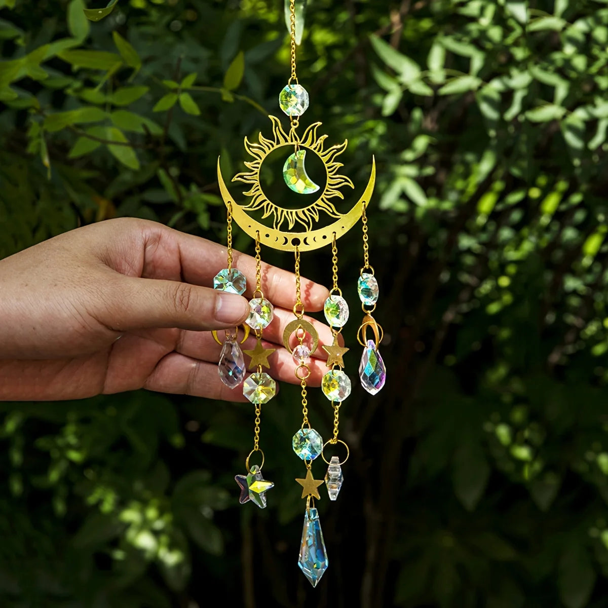 Star & Moon Wind Chime