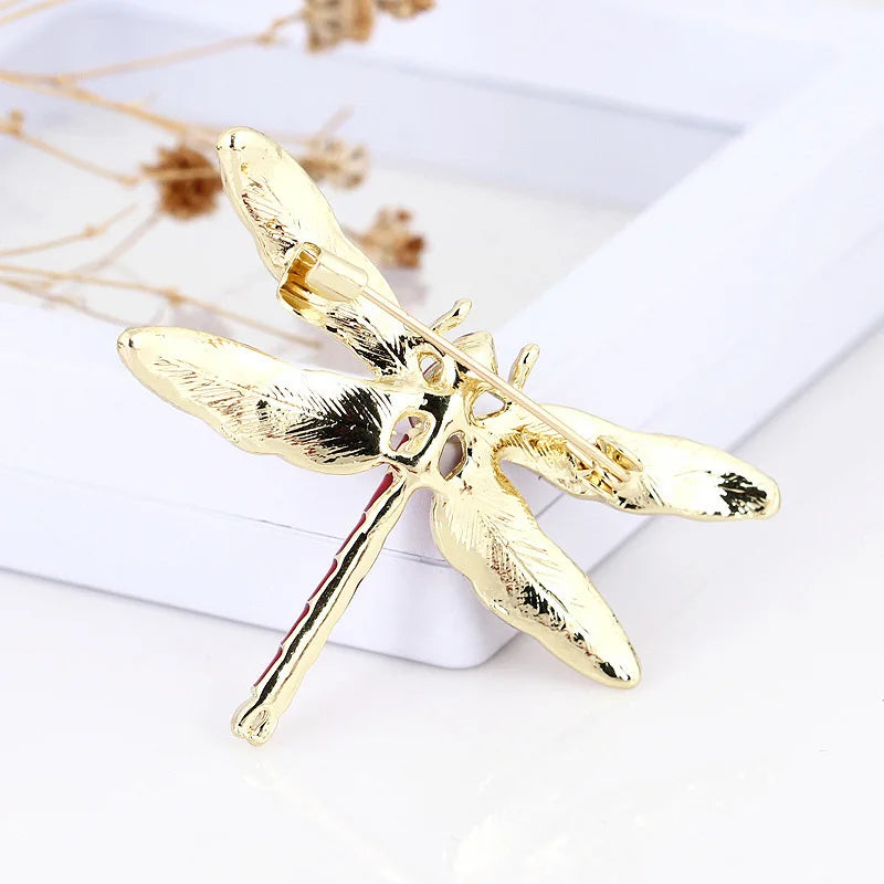 The Painted Dragonfly Brooch