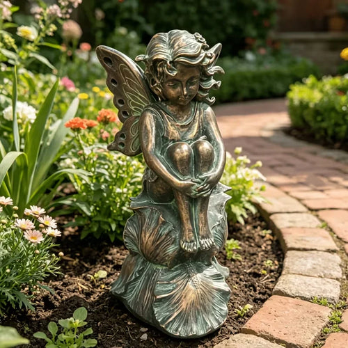 Fairy garden statue
