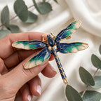 The Painted Dragonfly Brooch