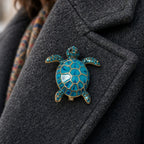 The Little Sea Turtle Brooch