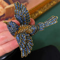 The Bluebird in Flight Brooch
