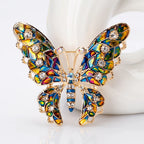 The Stained Glass Butterfly Brooch