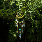 Star and moon wind chime