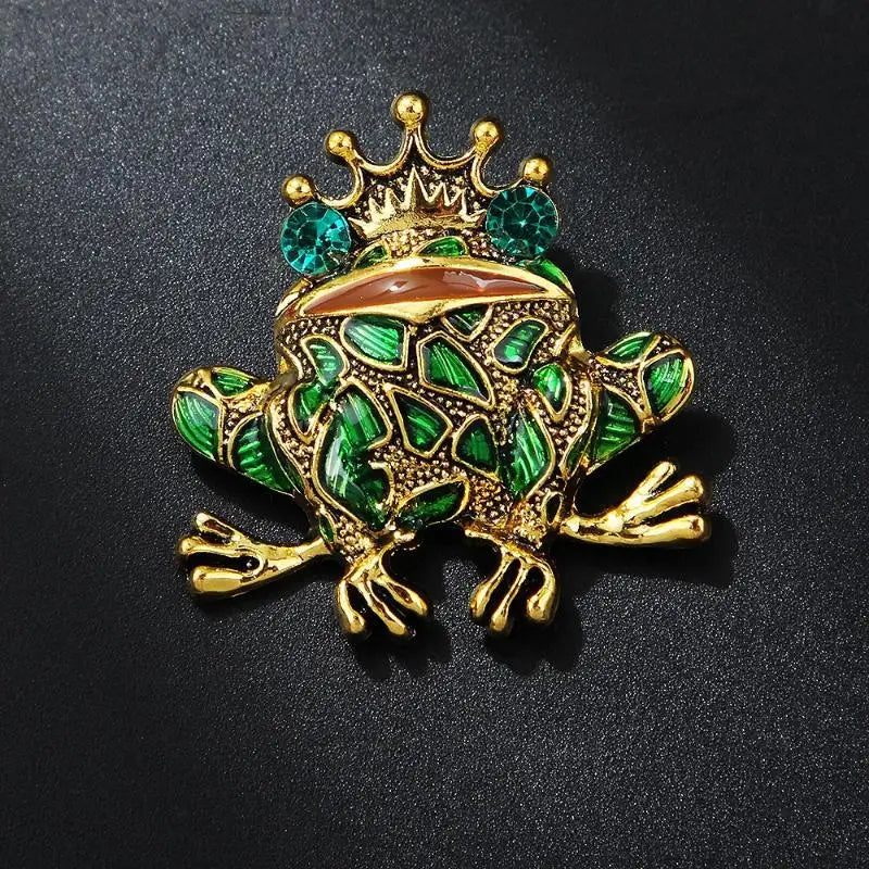 The Frog Prince Brooch