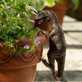 Small dinosaur pot decoration