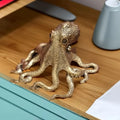 Brass octopus ornament