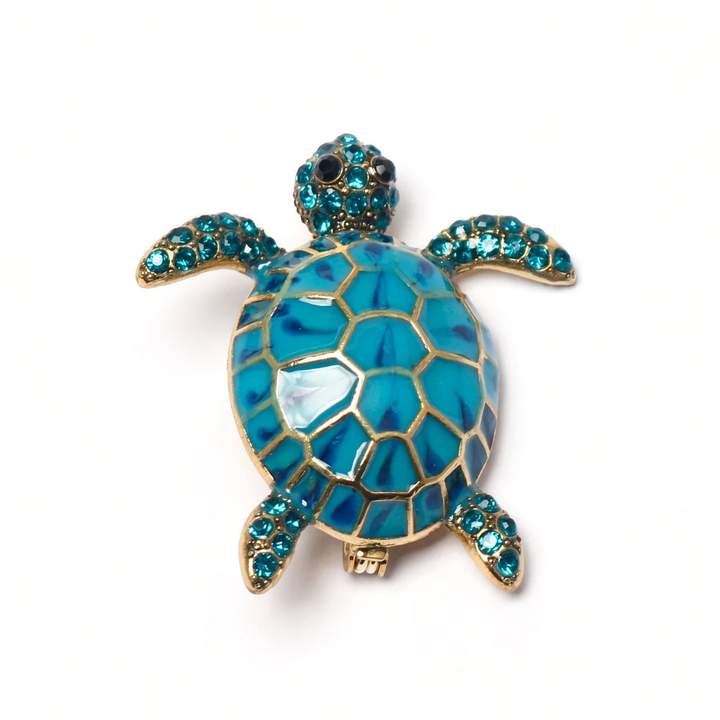 The Little Sea Turtle Brooch