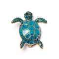 The Little Sea Turtle Brooch