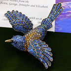 The Bluebird in Flight Brooch